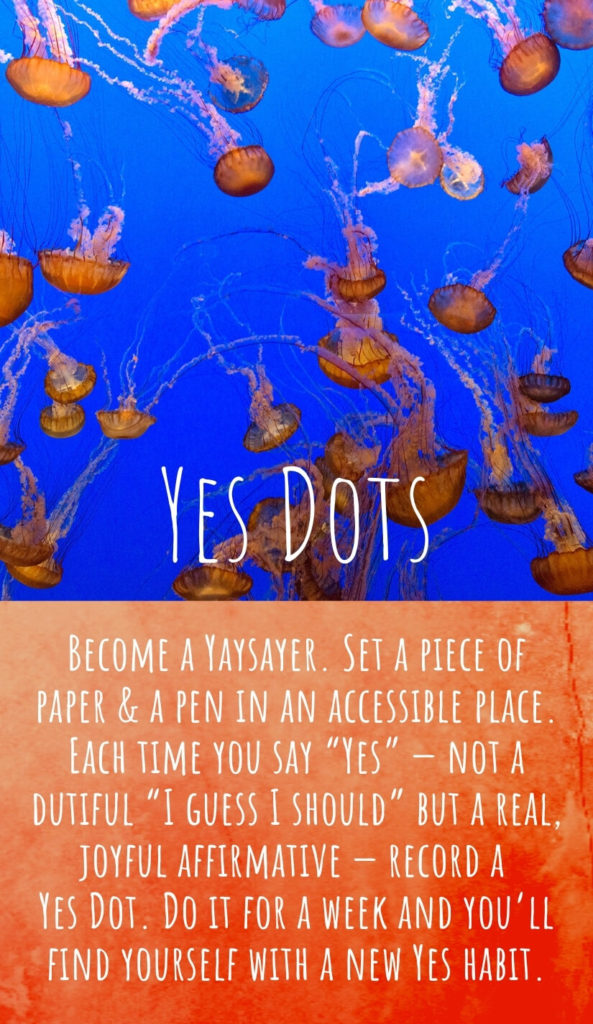 Yes Dots game card