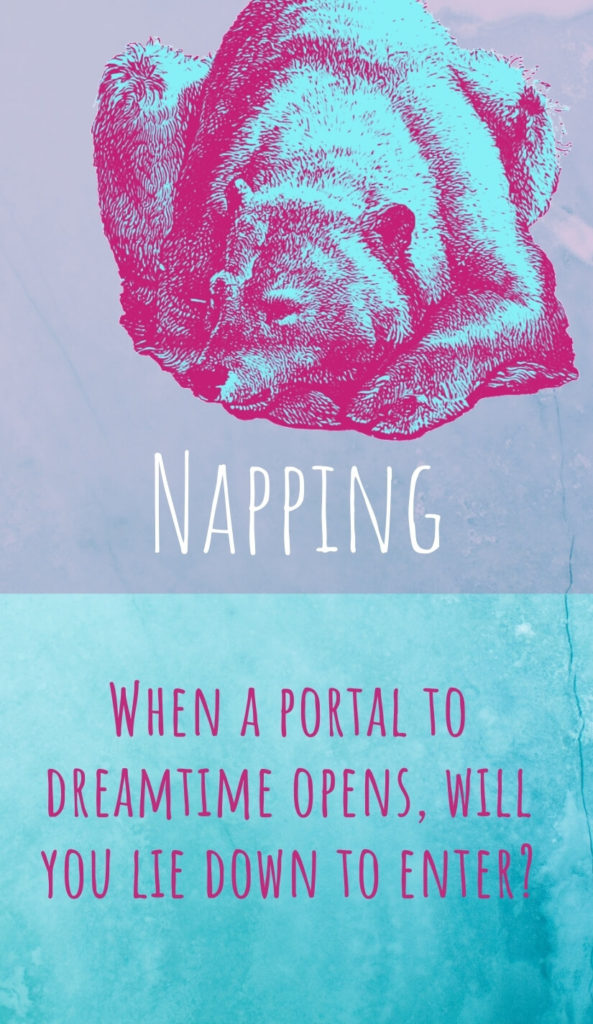 Napping - When a portal to dreamtime opens, will you enter?