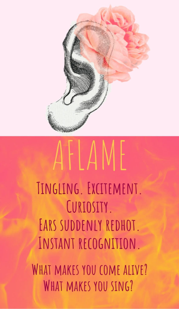 Aflame - Tingling, Excitement, Curiosity