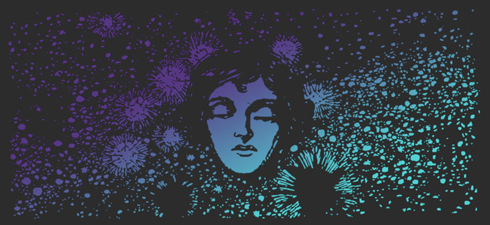 dreaming lady