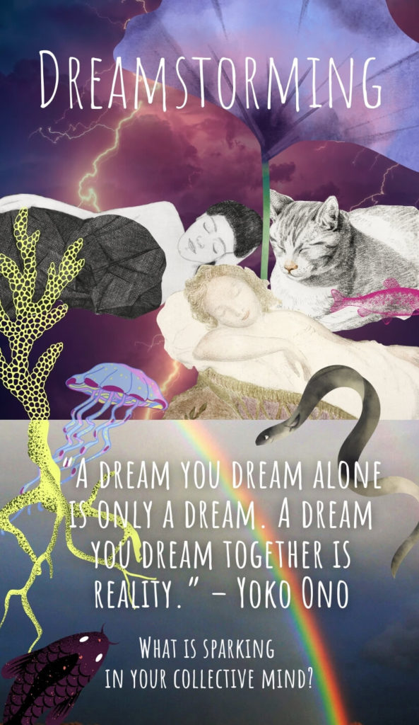 Dreamstorming game card